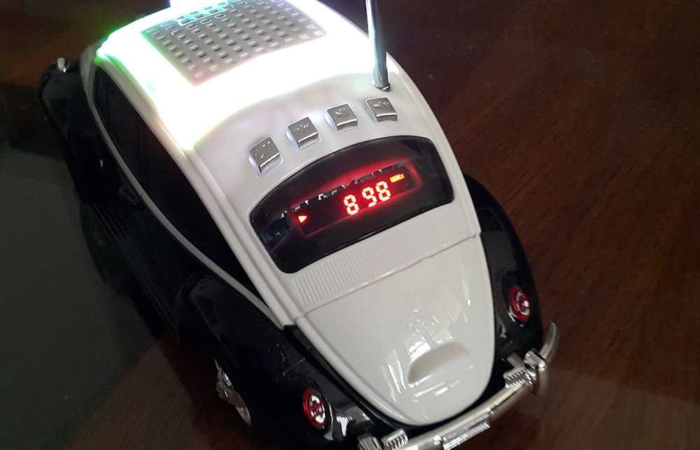 WS-1958BT Car Speaker Volkswagen Garbus TAXI głośnik radio Bluetooth