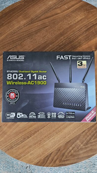 router Asus RT-AC68U, stan idealny, komplet