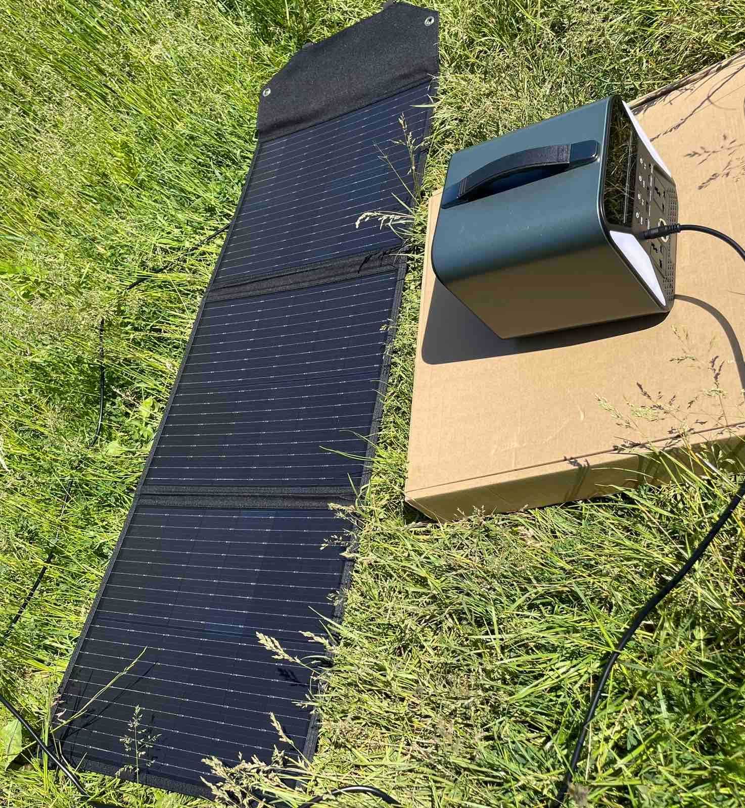 Складна Сонячна панель PRO Solar Quick Charge (QC 3,0) - 100Вт