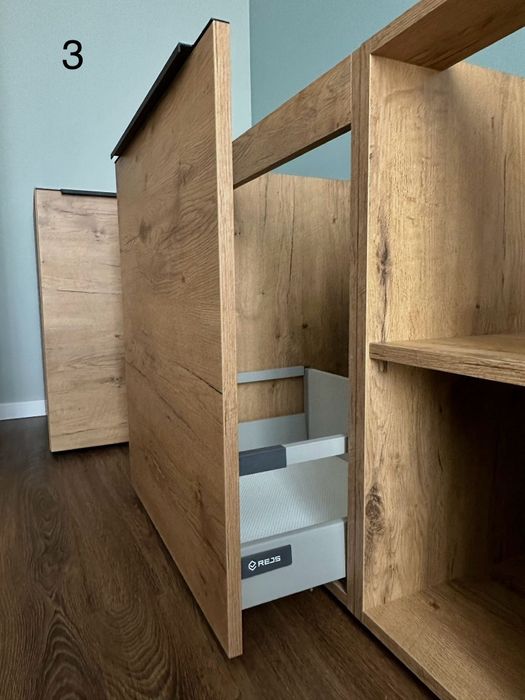 Nowoczesne meble kuchenne Dąb Lancelot – nowe, nigdy nieużywane!