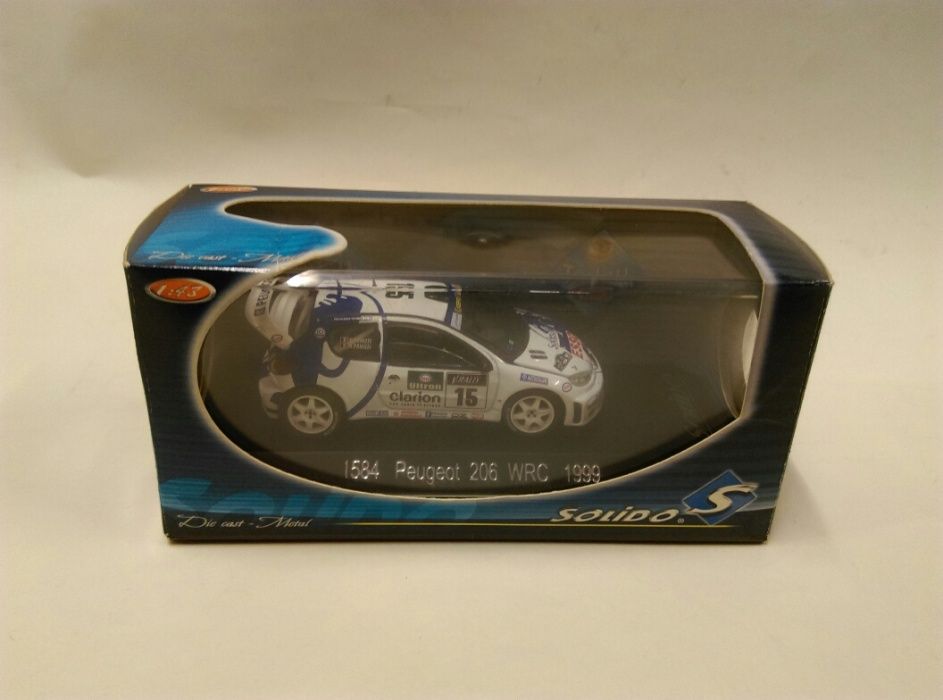 Peugeot 206 panizzi wrc 1:43 solido