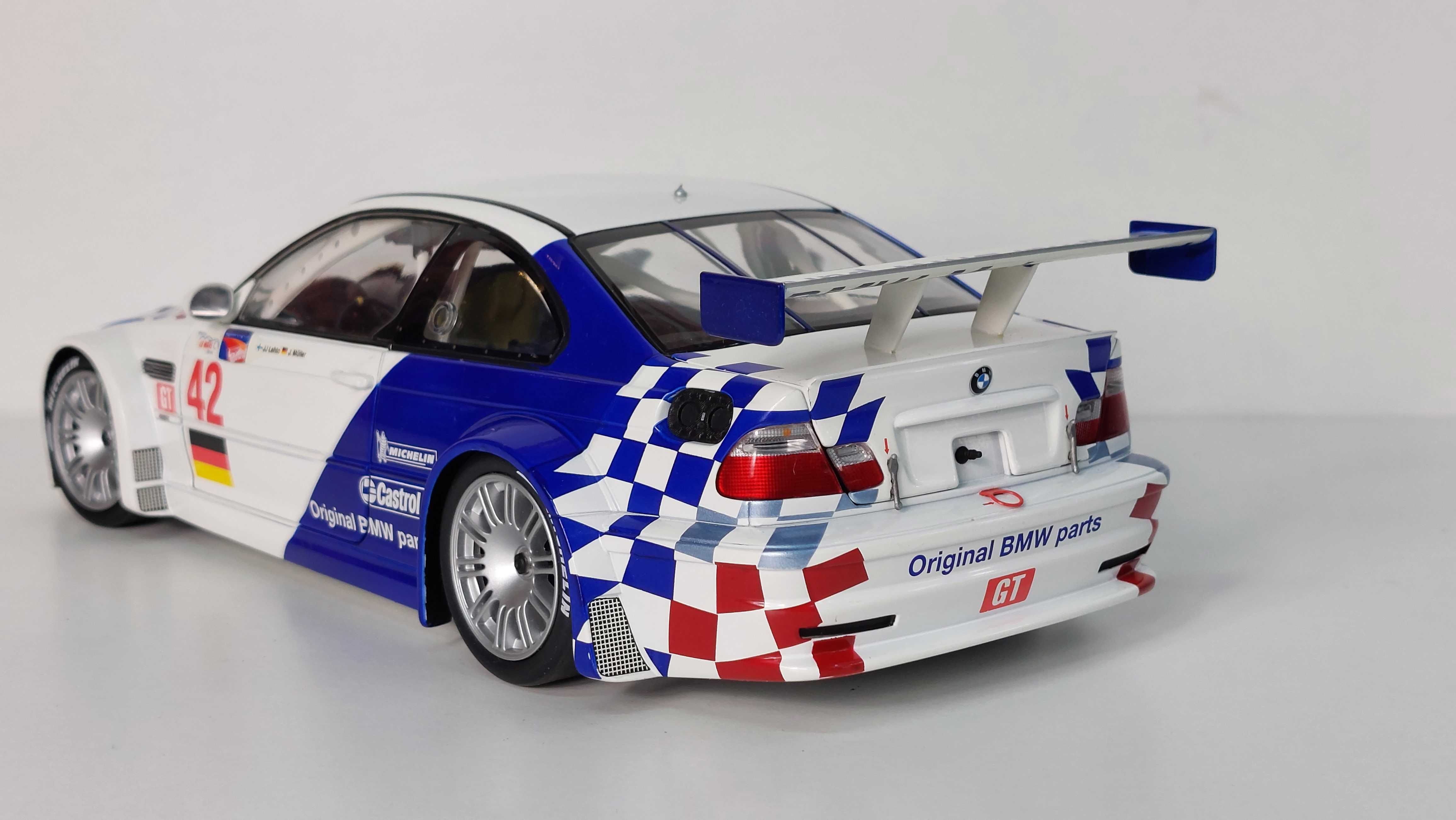 Bmw M3 GTR ALMS 2001 Minichamps 1:18