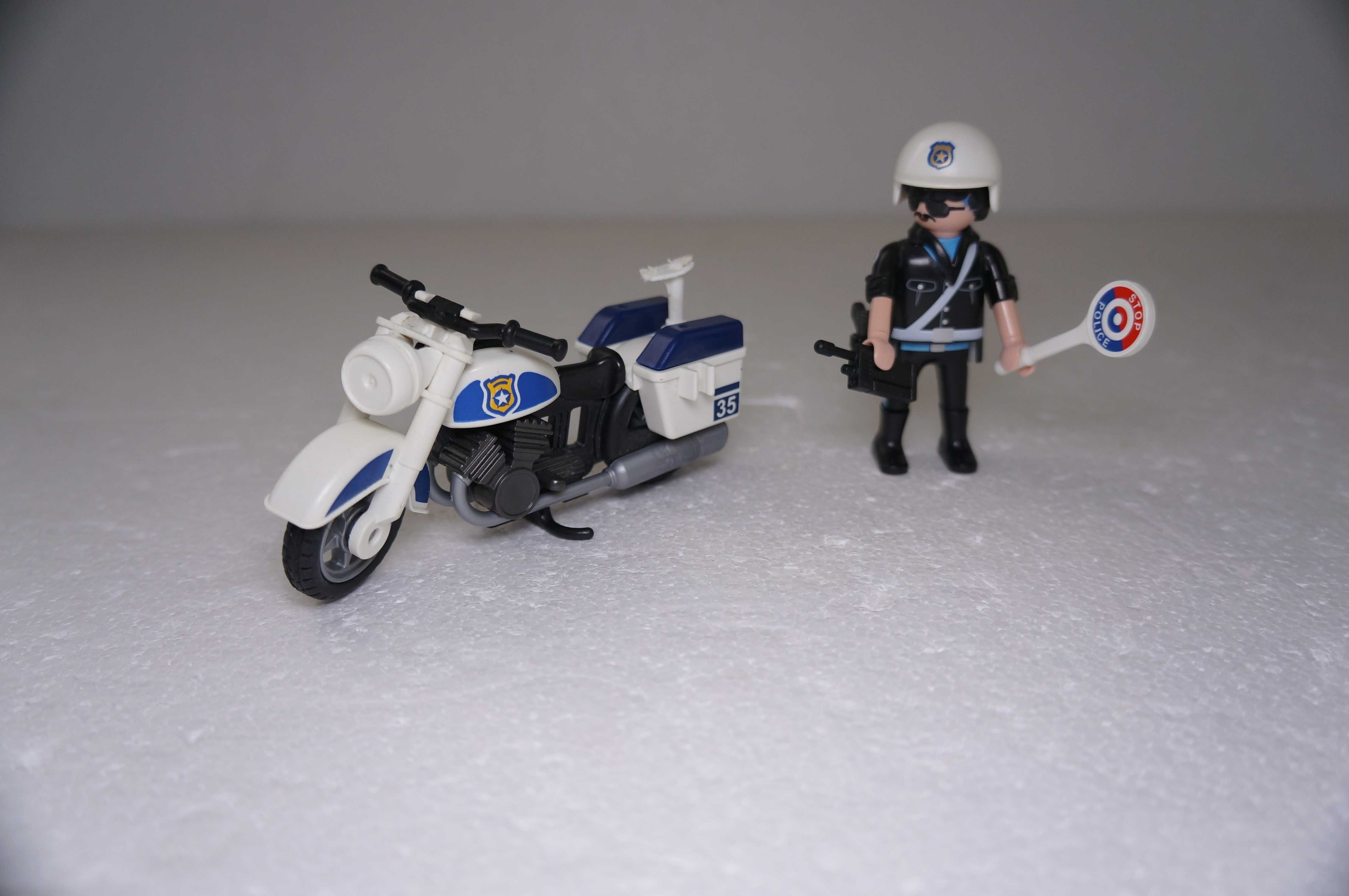 Playmobil 1012 Motor Policyjny Policjant  Playmobile