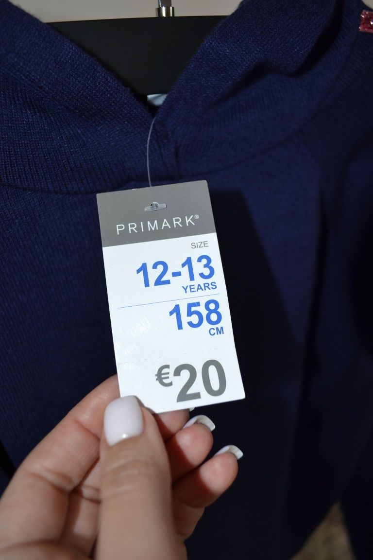 Суперовая кофта капюшонка primark,150-156