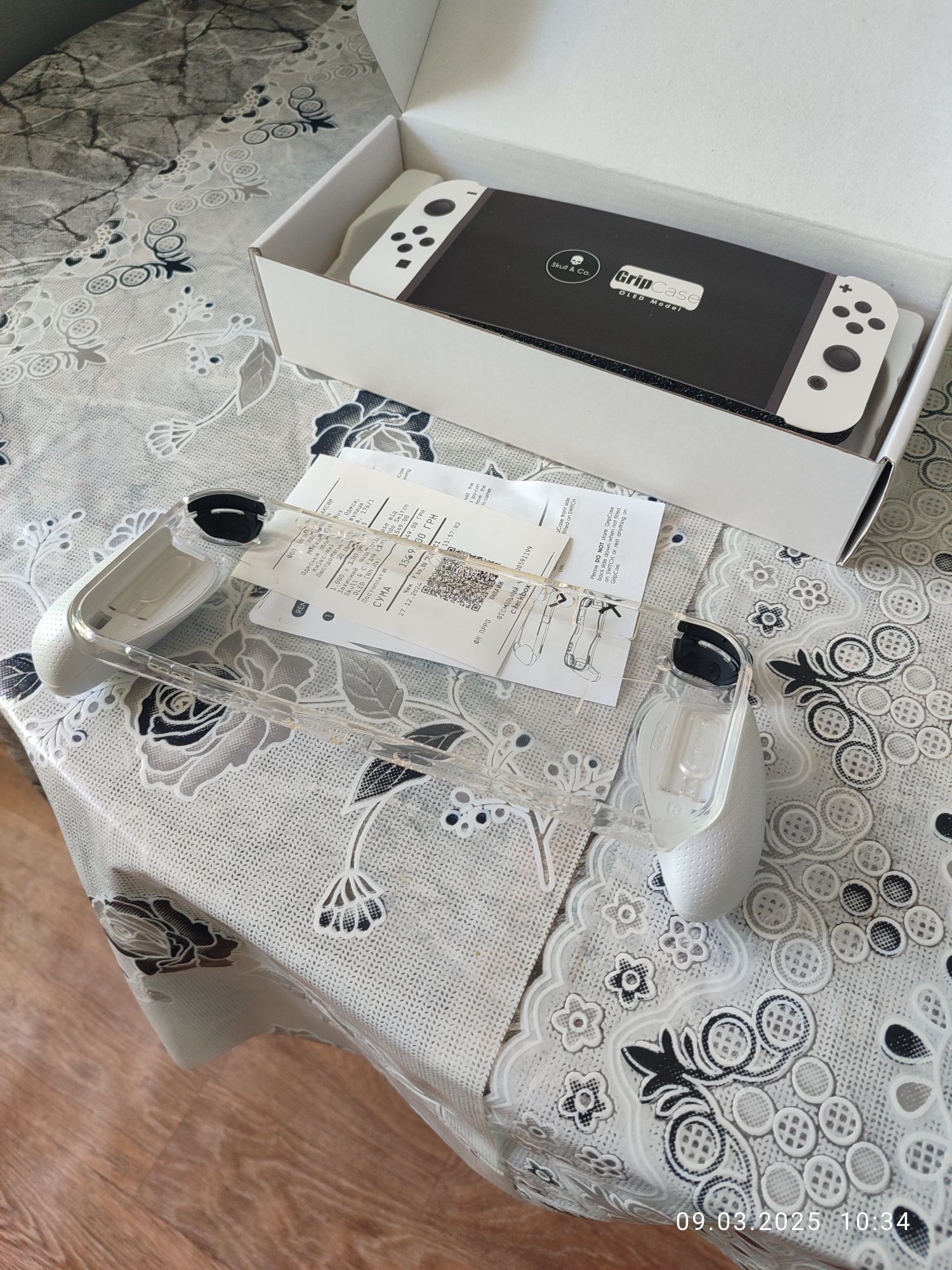 Gripcase на Nintendo switch oled