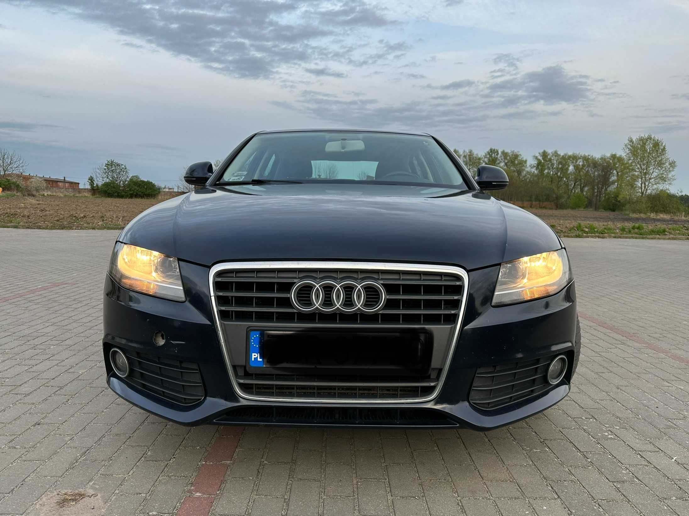 Sprzedam Audi A4 sedan 2.0 TDI CR, 143 KM, 2009r diesel, bezwypadkowy