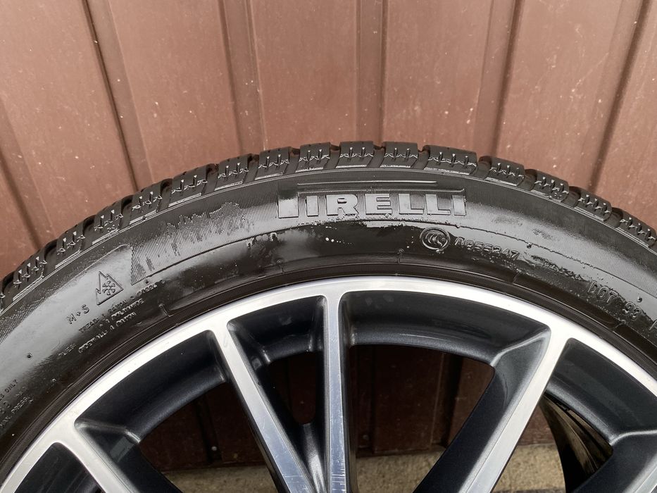 Kola zimowe 5x112 BMW 1 f40 17” czujniki opony 195/55