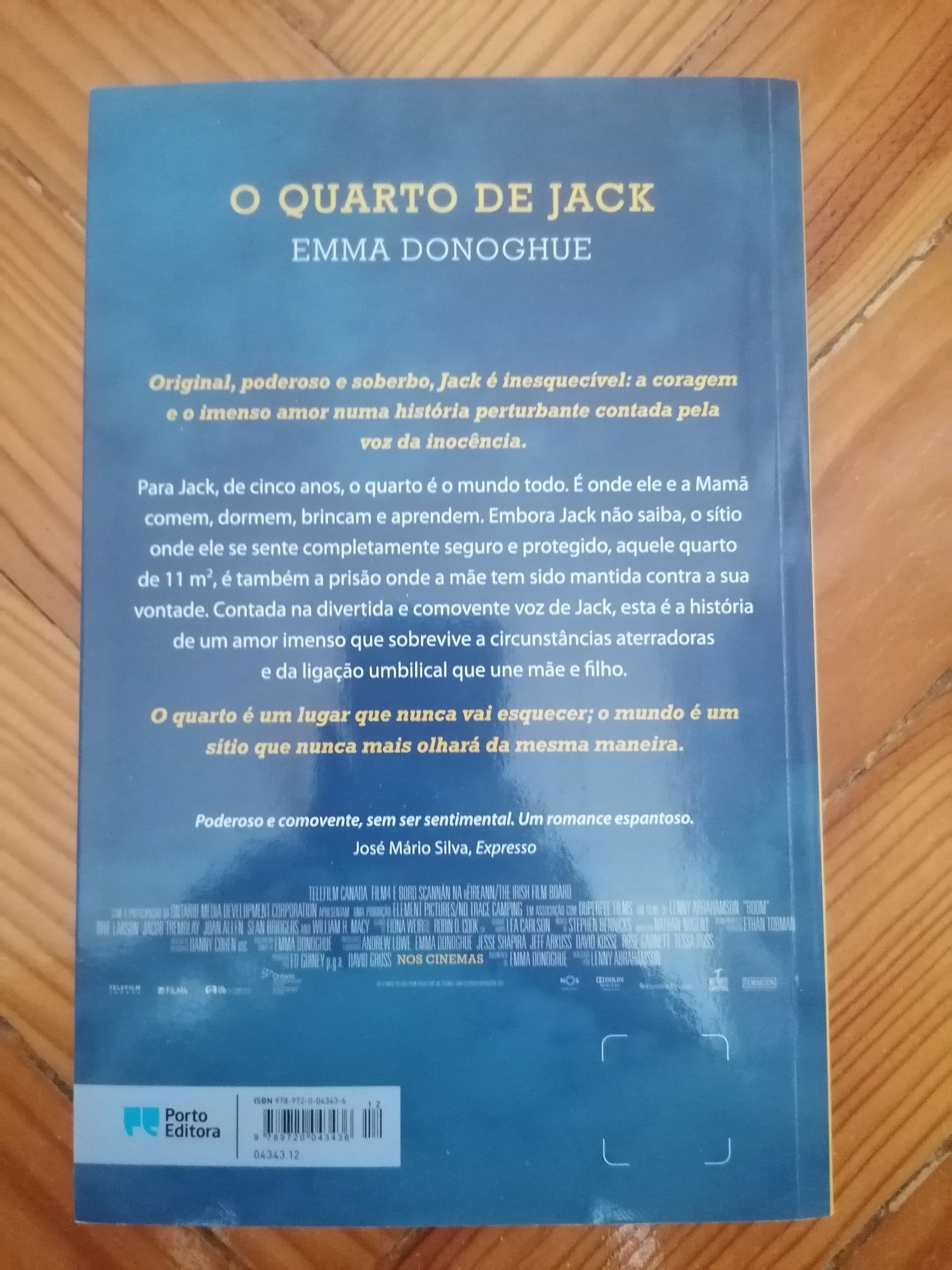Livro O Quarto de Jack