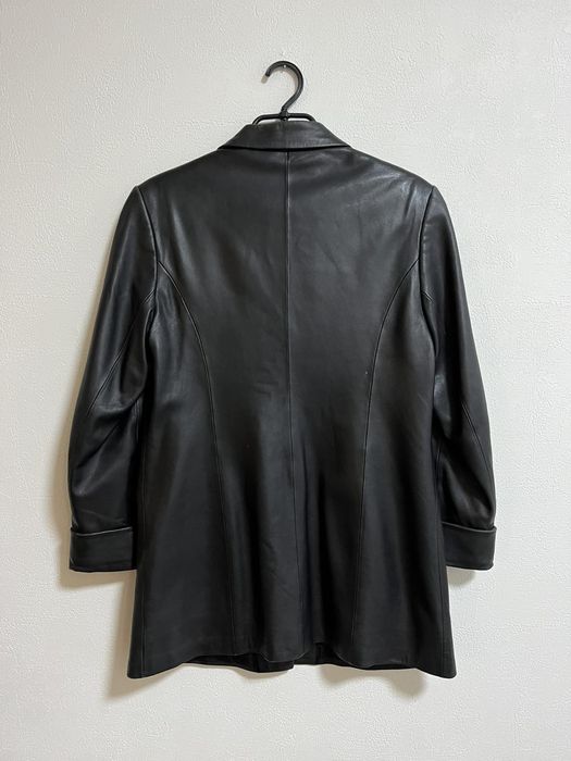 Жіночий шкіряний піджак YiLuQi р. 48-50