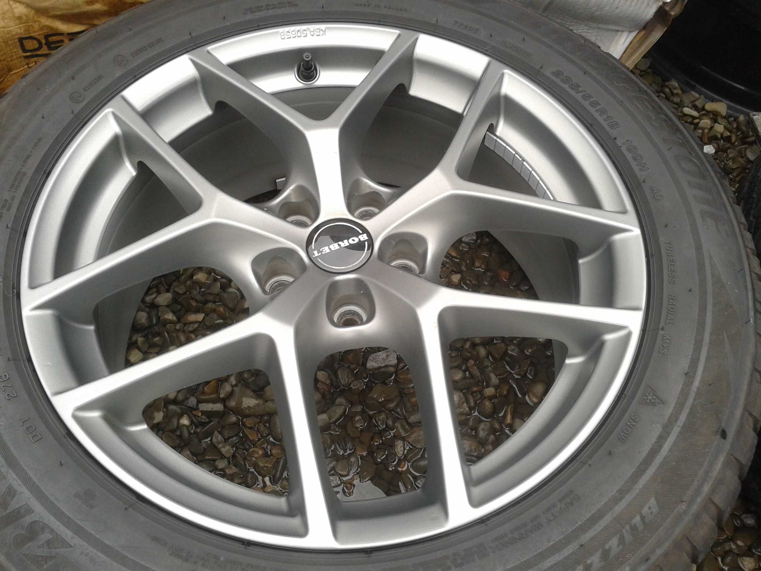 felgi r18 borbet szare audi a3 a4 a5 a6 q2 q3 q5 b8 b9 c7 5x112 mielec