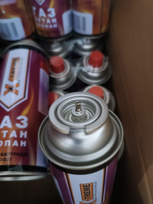 Цанговий балон, запаска, до туристичних та портативних плит всіх типів