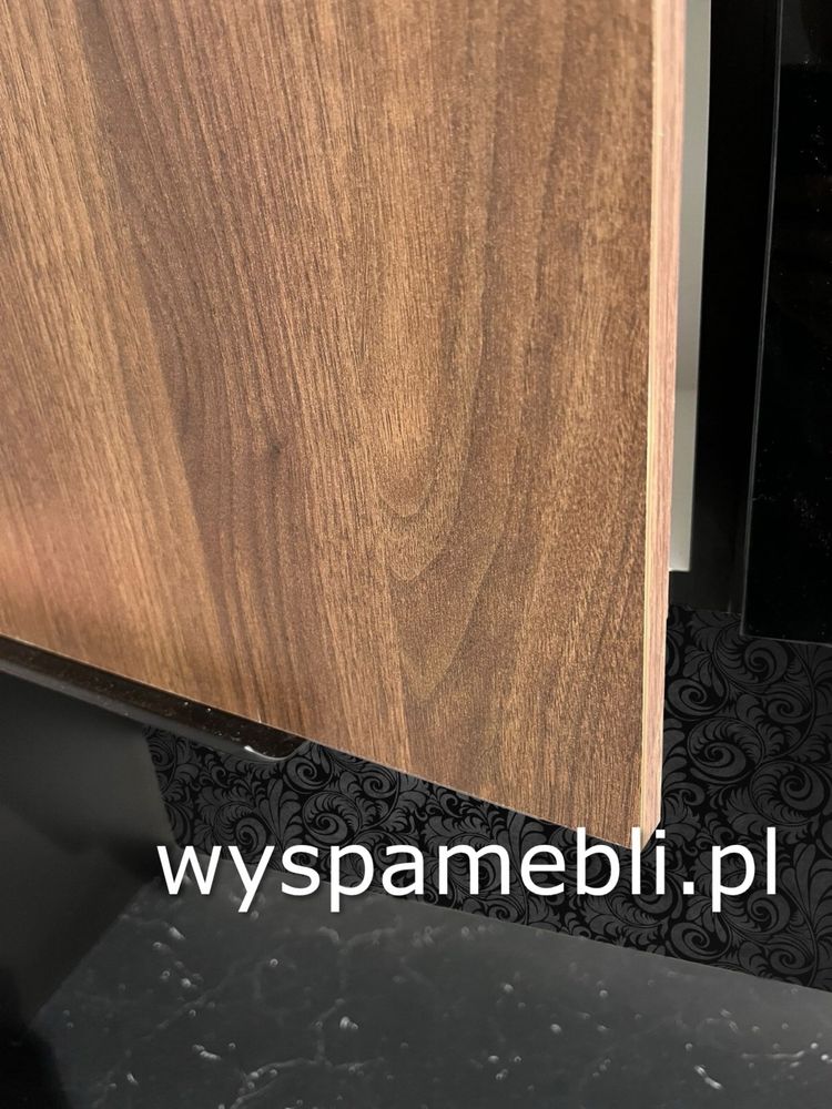 NOWA kuchnia 280+60 każdy wymiar kaszmir czarny meble kuchenne wyspa