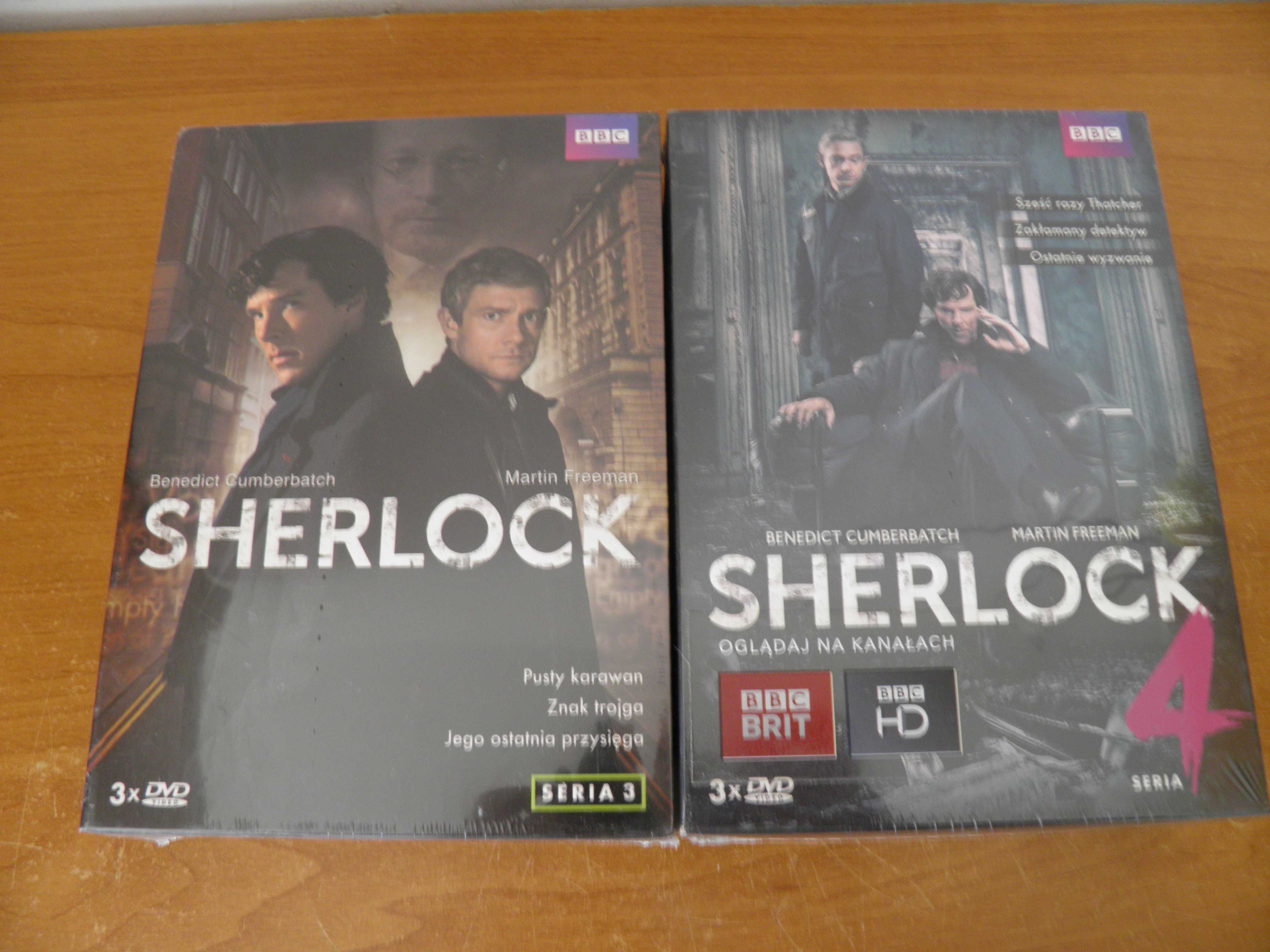 Sherlock Serial 1-4 + dodatek