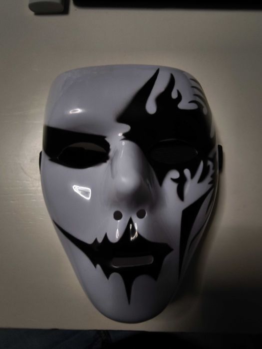 Maska Halloween-H1 17x19cm,klaun,śmieszny,psikus,zabawa,bal,impreza