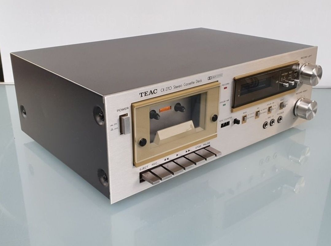 Magnetofon kasetowy vintage TEAC CX-270/1979