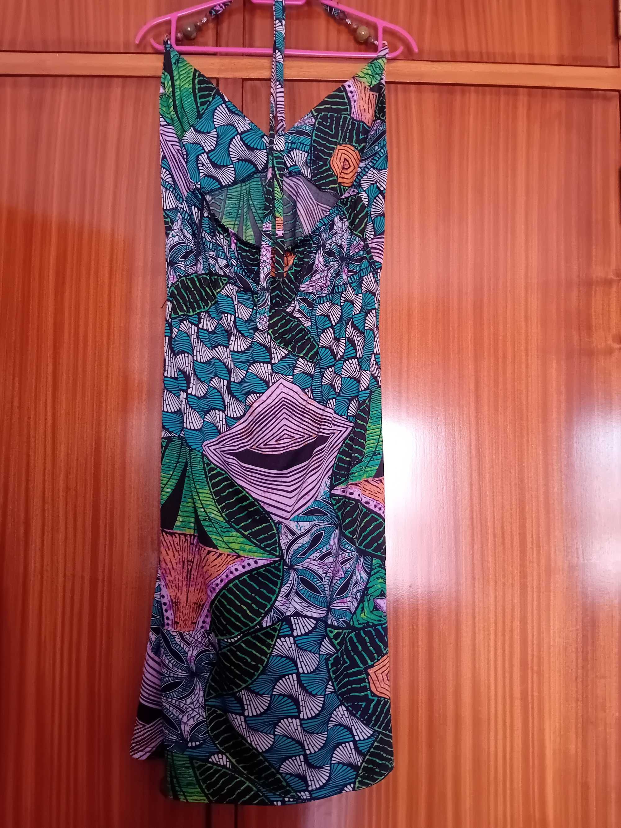Vestido Verão estampado da Sweet Miss tamanho XL