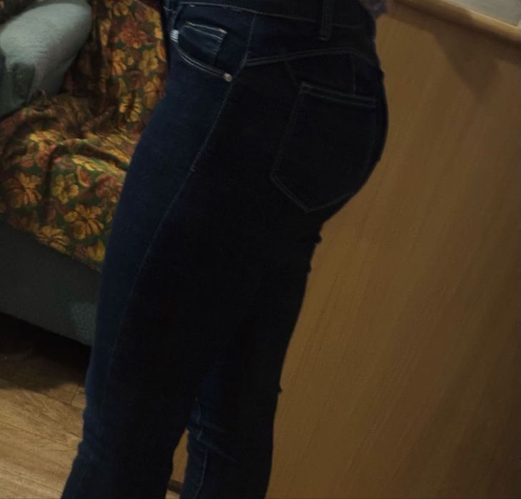 Джинси жіночі темно-сині, розмір XS
