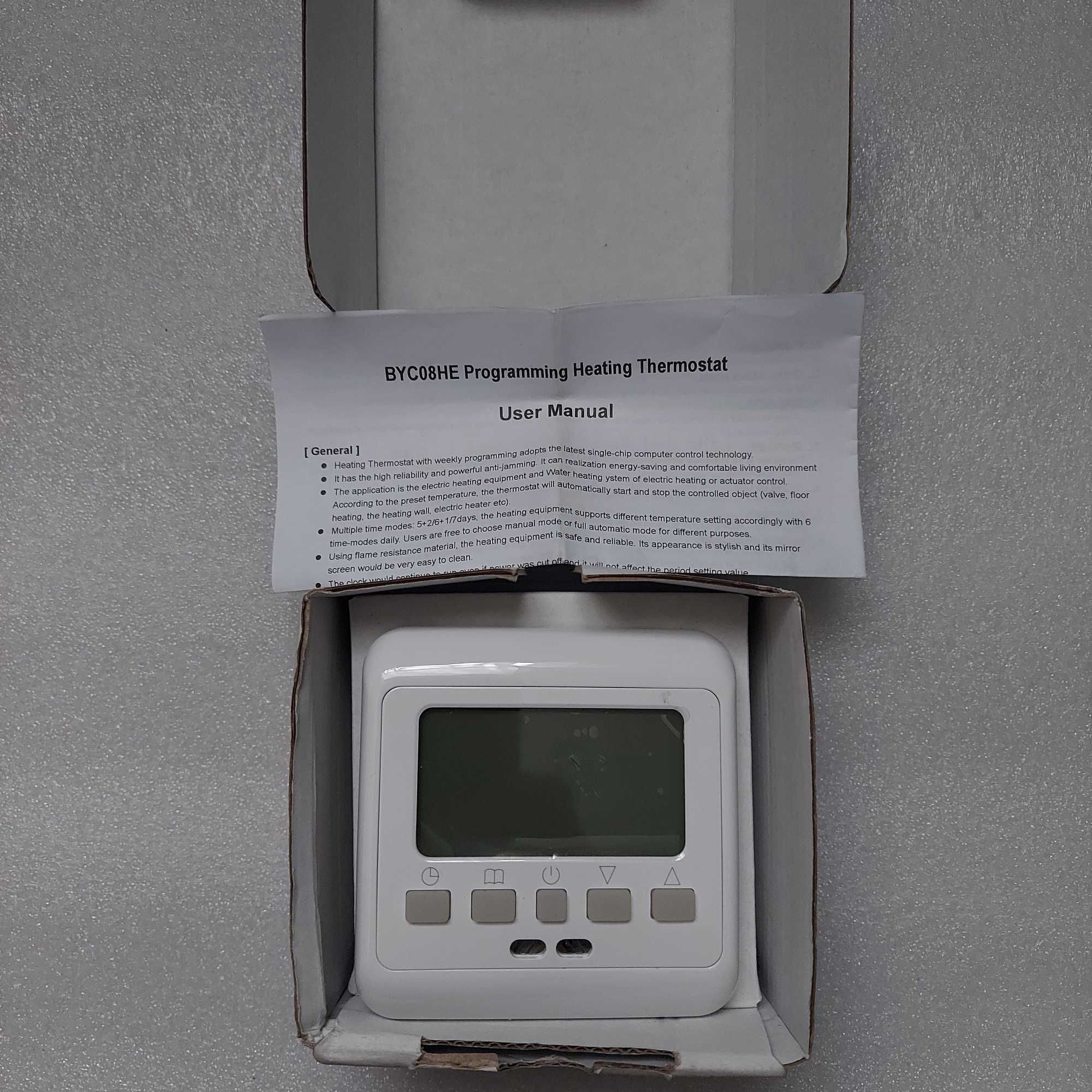 Термостат терморегулятор кімнатний програмований