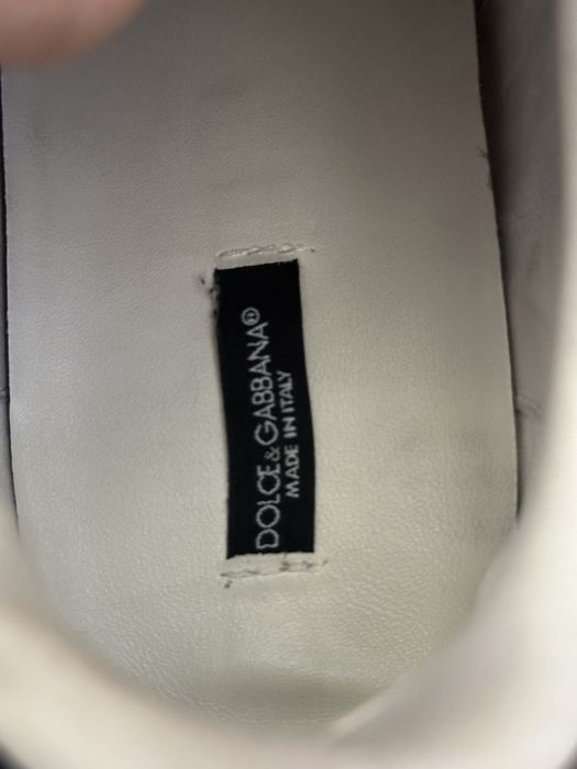 Кеди  Dolce & Gabbana из кожи и нейлона, модель Air Master