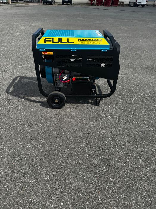 Генератор дизельний FULL FDL 6500 LE3(5 кВт) з электростартером