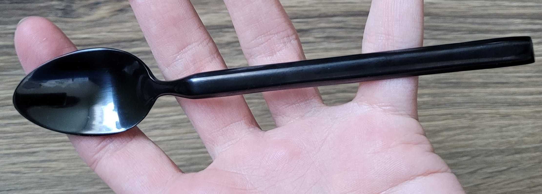 Broste Copenhagen łyżeczka sztućce Tvis Cutlery czarna 1szt NOWA