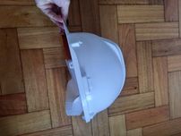 [NOVO] Capacete de Obras Branco Proteção Segurança