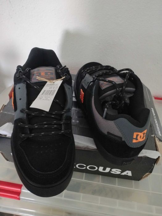 DC Shoes Pure Wnt Men's Grey Black Sneaker Skate