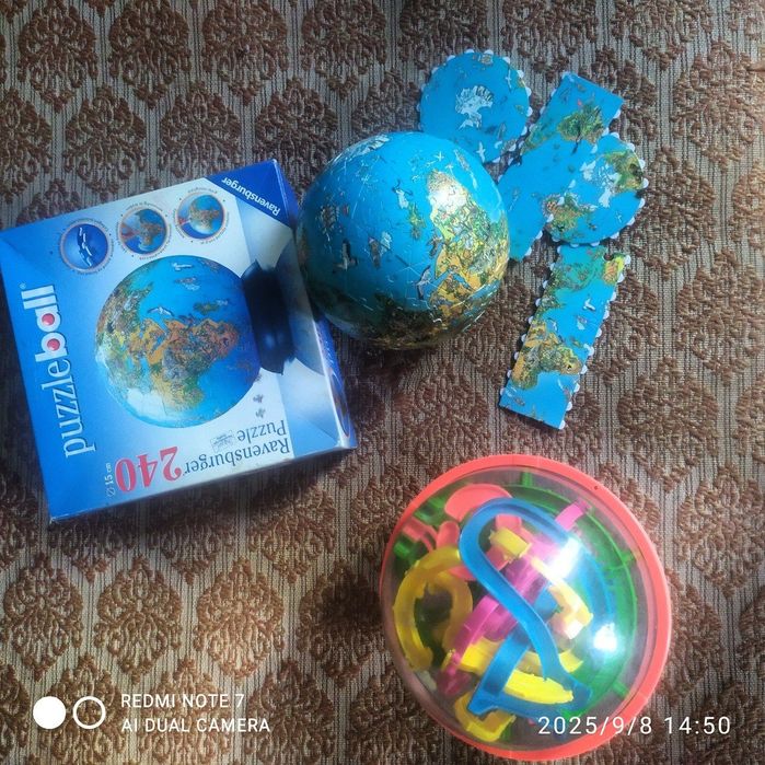 Распродажа до 30.10 пазл шар-  кроссворд