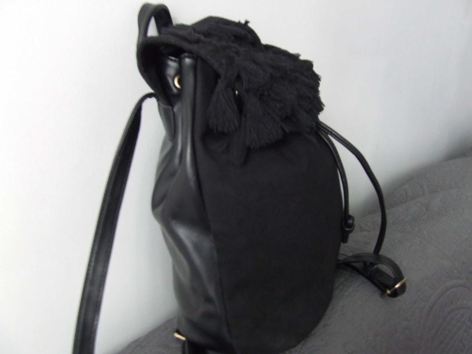 Czarny plecak - torebka Medicine