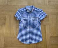 H&M 34/XS 158-164 koszula na guziki bluzka dziewczęca damska w kratkę