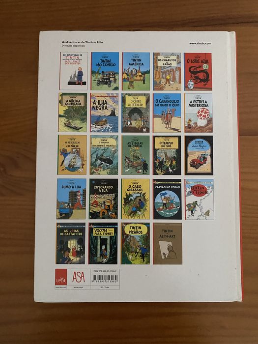 Livro “Tintin no Tibete”