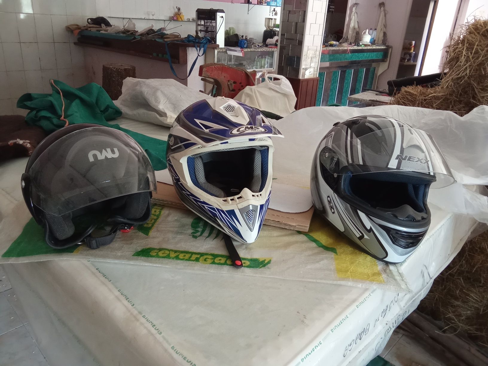 Capacetes para Mota