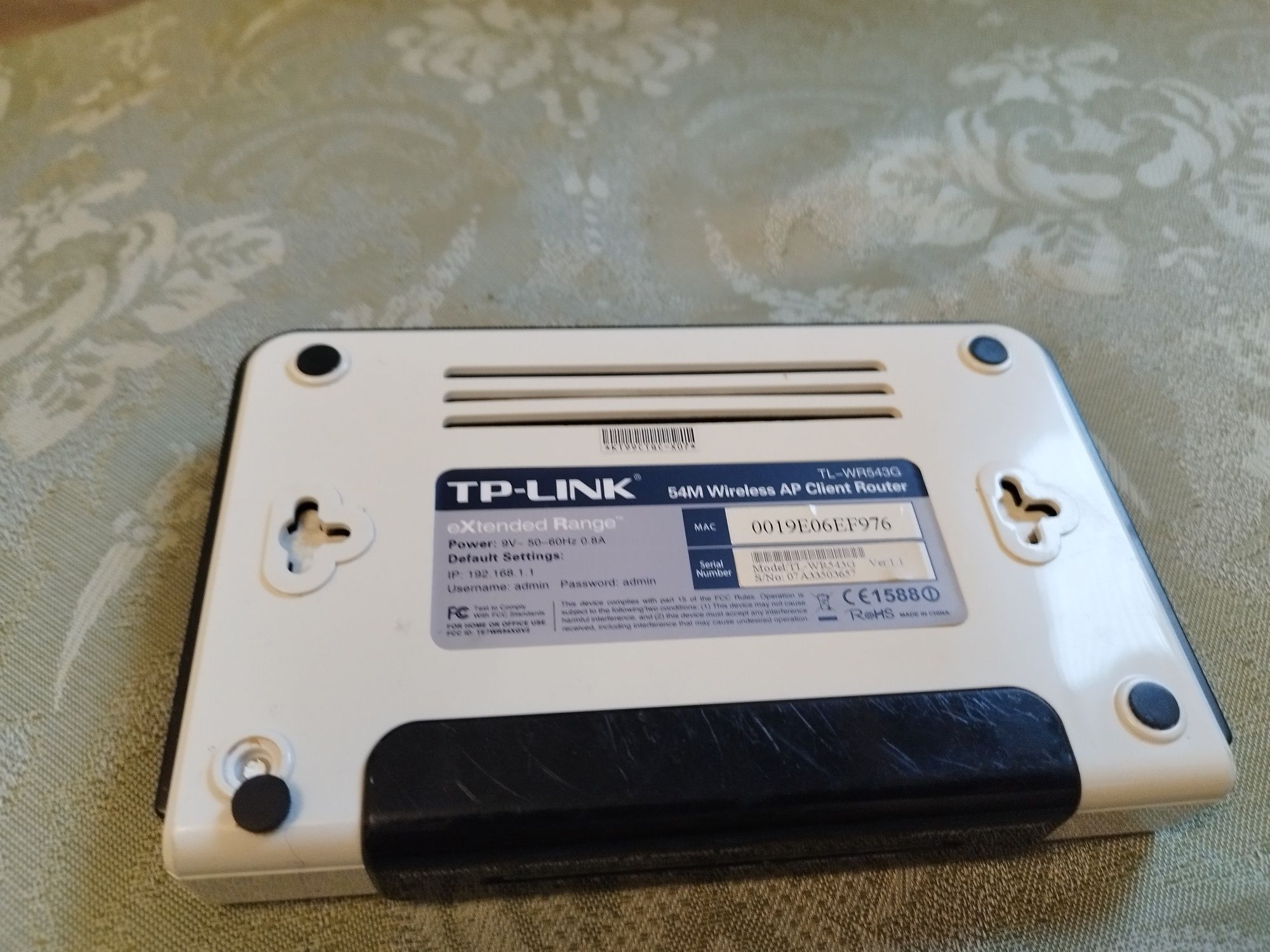 TP-Link TL brak zasilacza