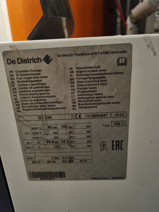 Kocioł olejowy okazja