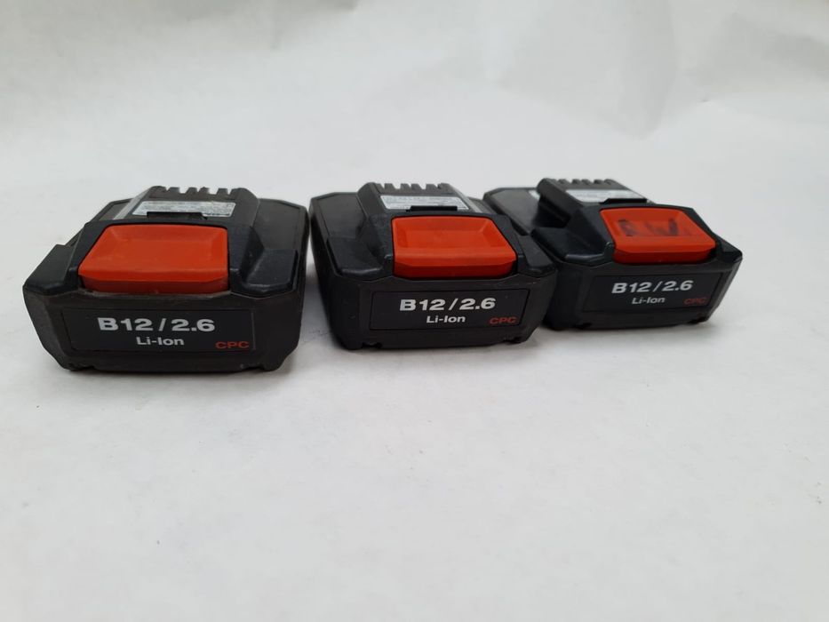 Bateria akumulator Hilti B12 2.6 AH Komplet 3 szt