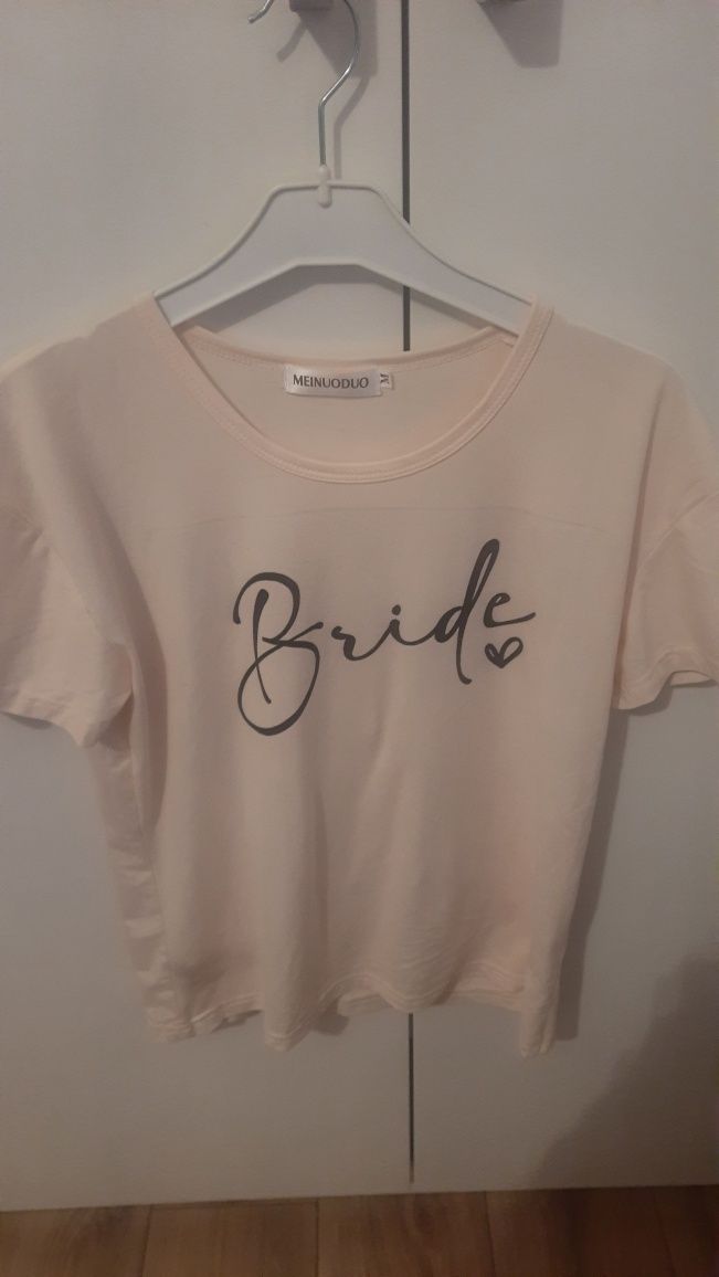 T-shirt koszulka panna młoda bride panieński rozmiar M