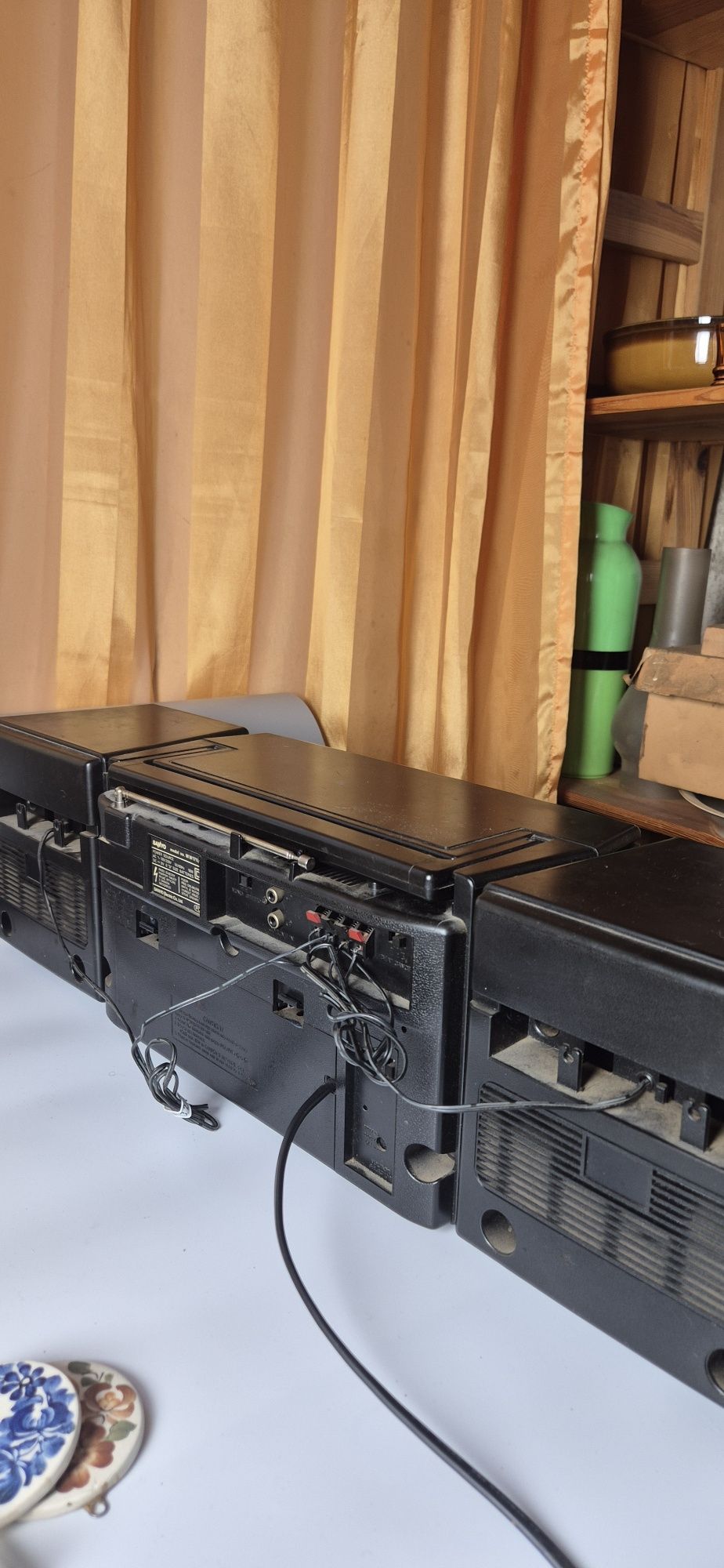 Radiomagnetofon vintage Sanyo MW171LO sprawny
