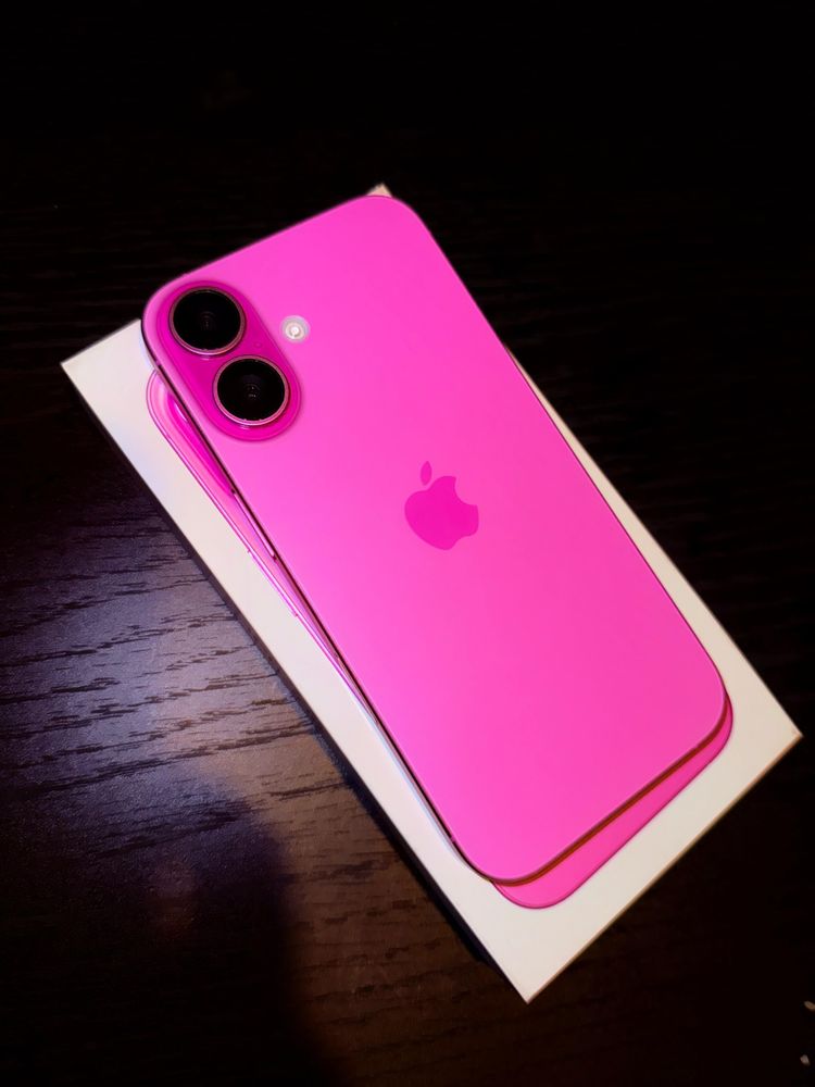 iPhone 16 128GB Pink C/ Fatura e Garantia FNAC