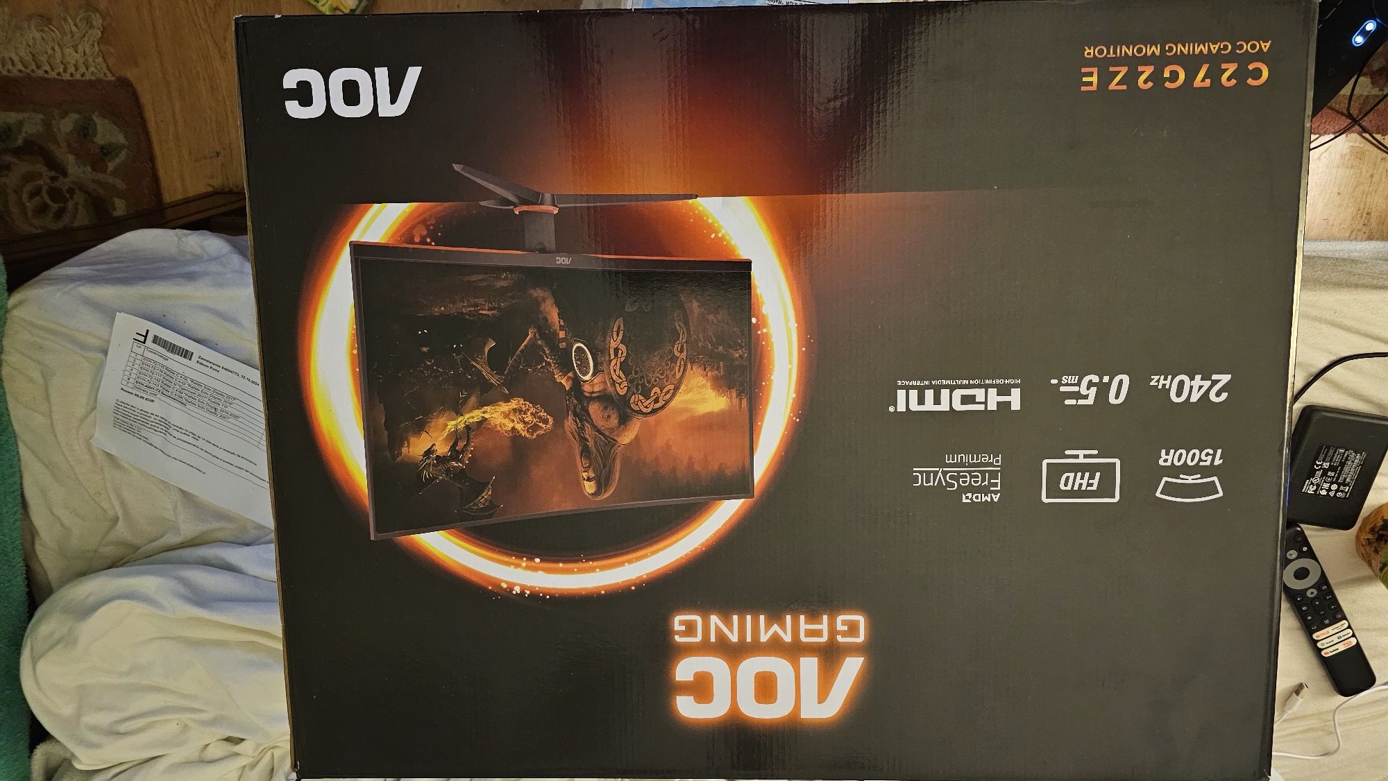 Tela de Jogo, AOC Gaming