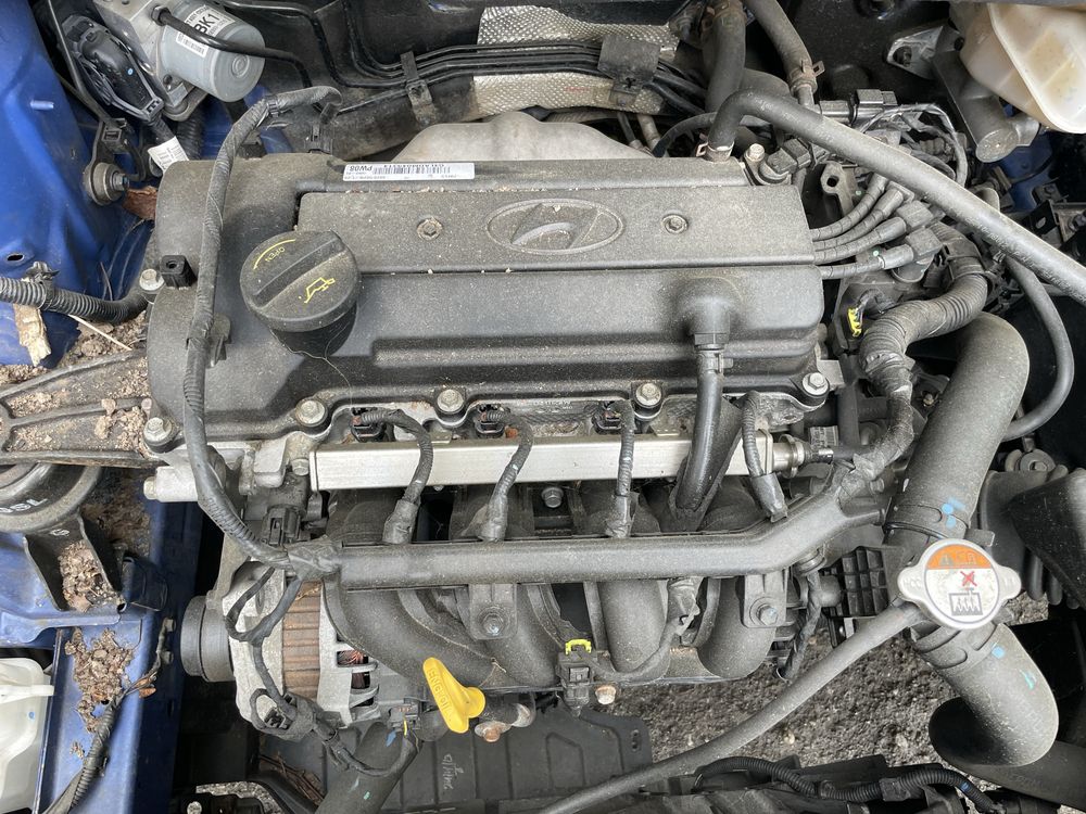 Silnik 1.2 G4LA Hyundai Kia I20 Rio Ceed 1.25 w aucie motor engine 16v