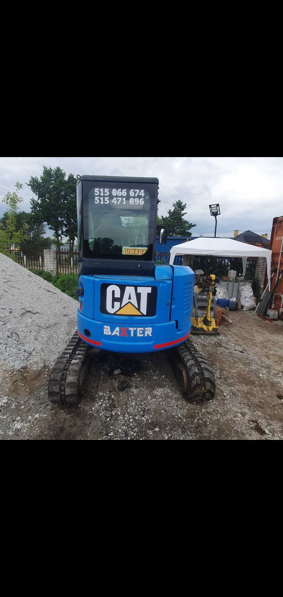 Caterpillar CAT Minikoparka * CAT 303.5 E CR  * Bardzo Dobry Stan