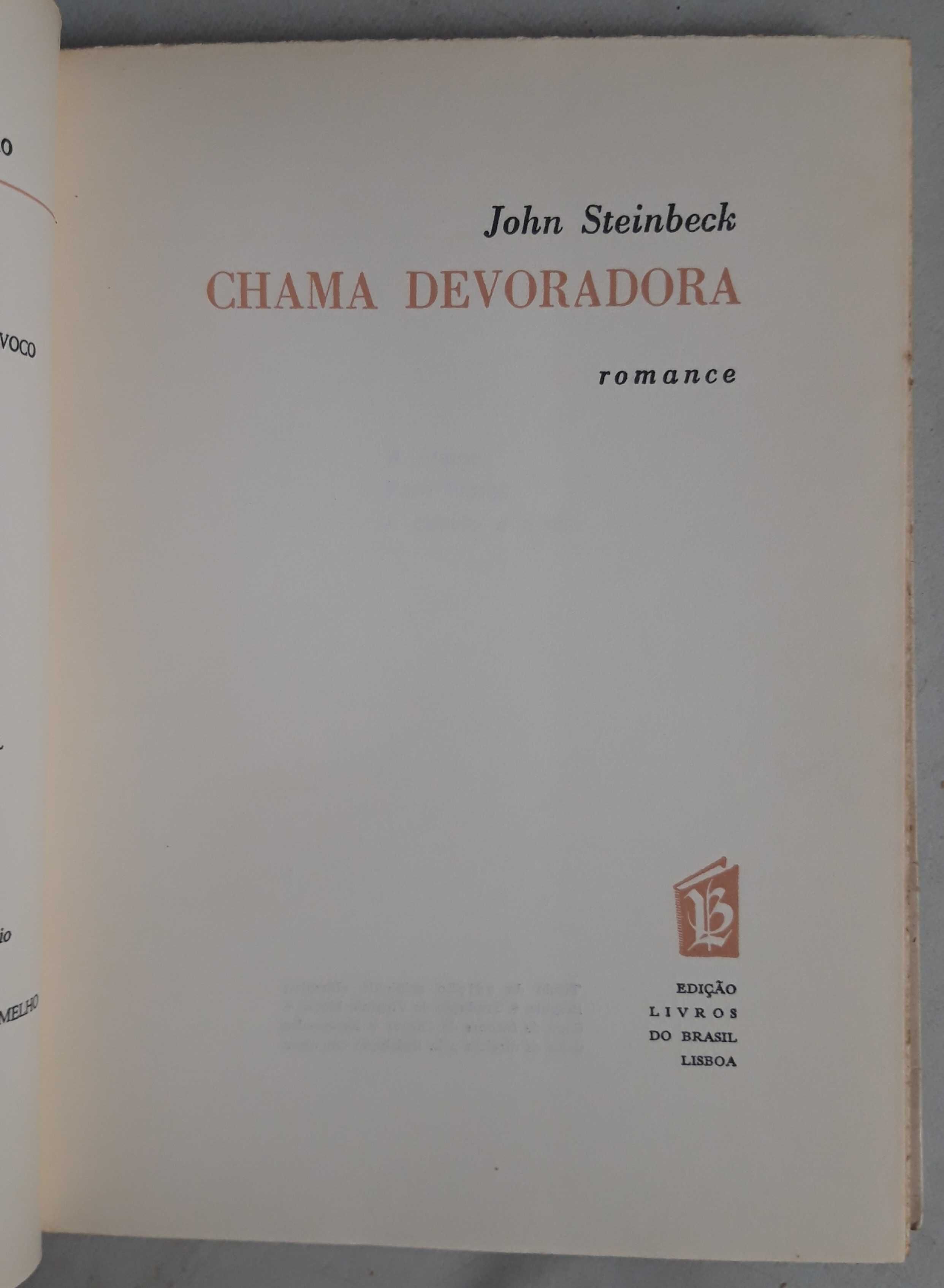 Livro PA-6 - John Steinbeck - Chama Devoradora
