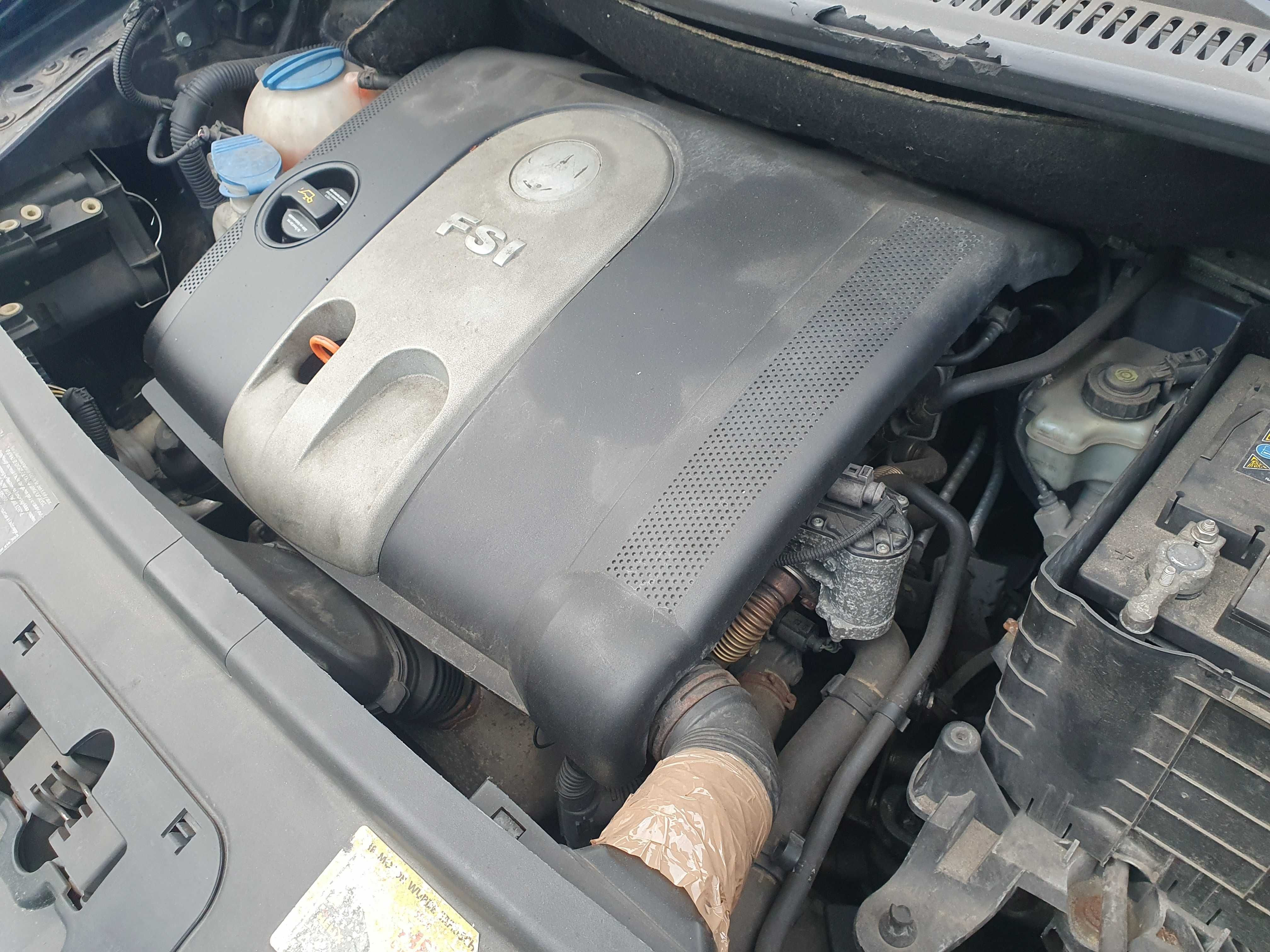 Silnik Vw 1.6 fsi 115km BAG sprawny z Niemiec
