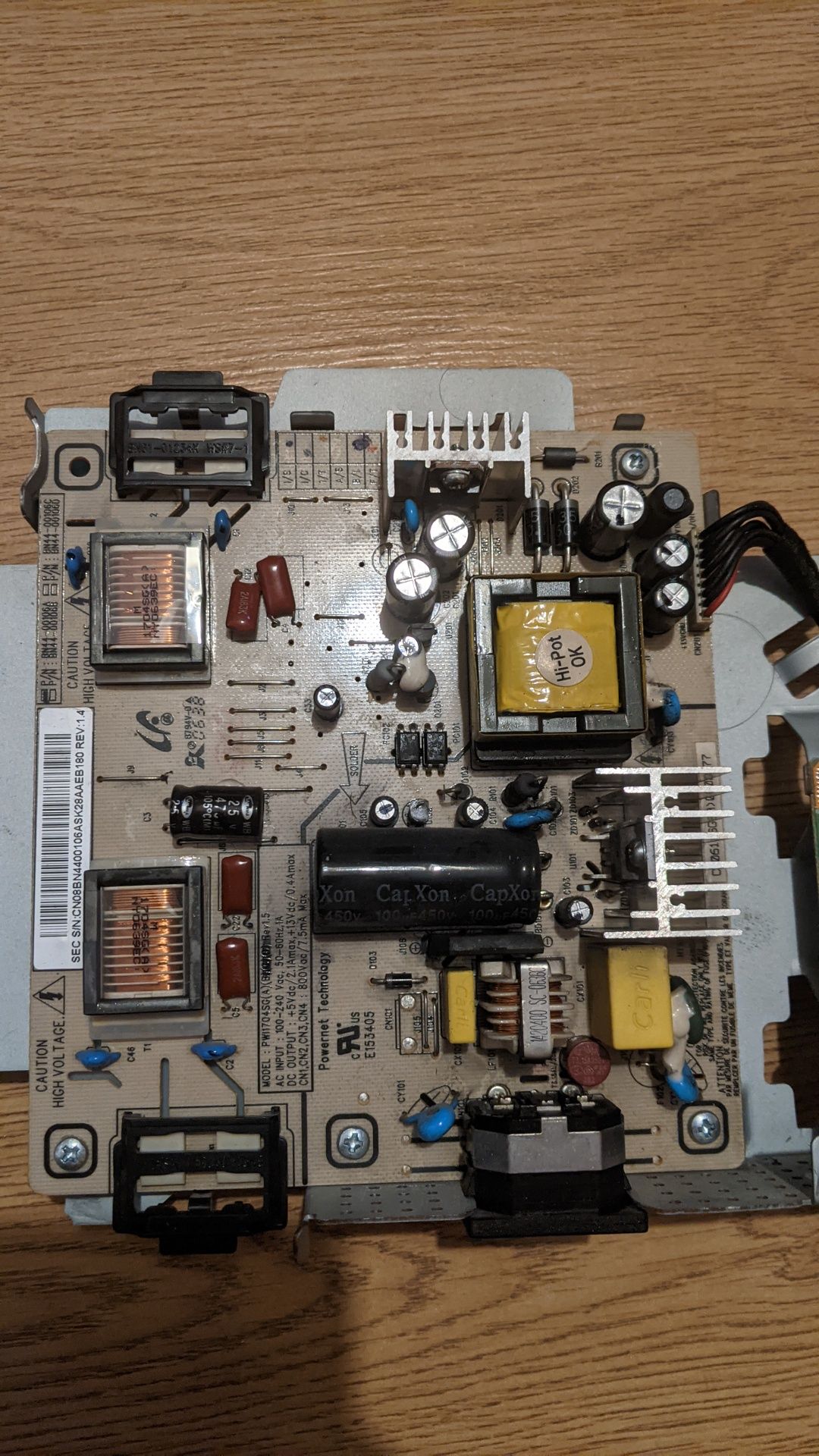 Peças Samsung SyncMaster 701N