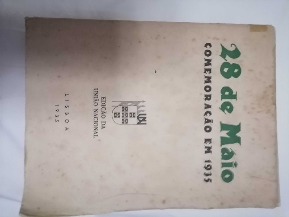 Livro 28 de Maio Comemoração 1935 Edição da Edição União Nacional