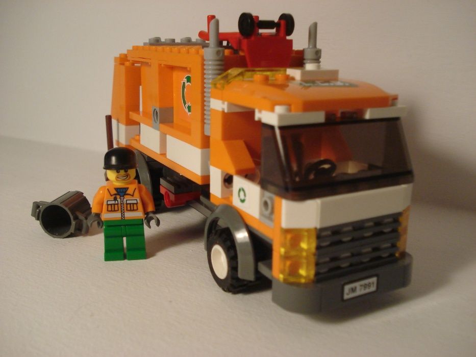 Śmieciarka 7991 lego INSTRUKCJA city miasto auto ciężarówka odb.os Wwa