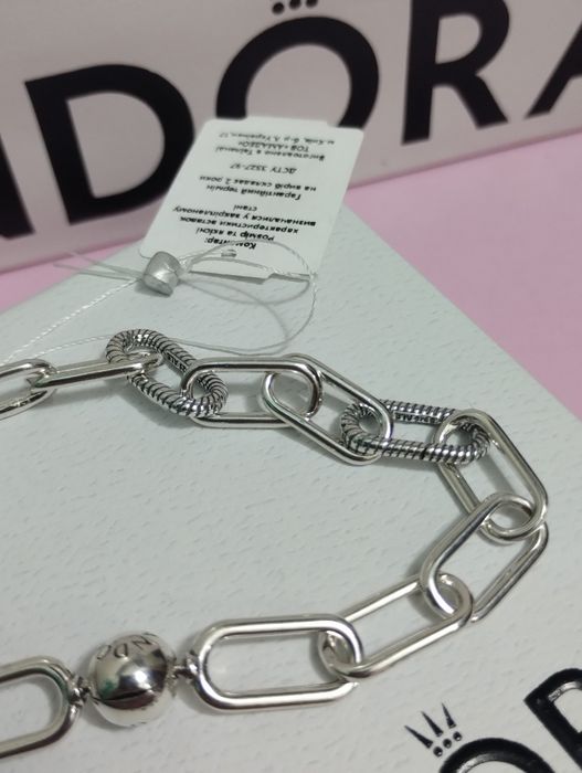 Срібний браслет Пандора оригінал Pandora нова прикраса