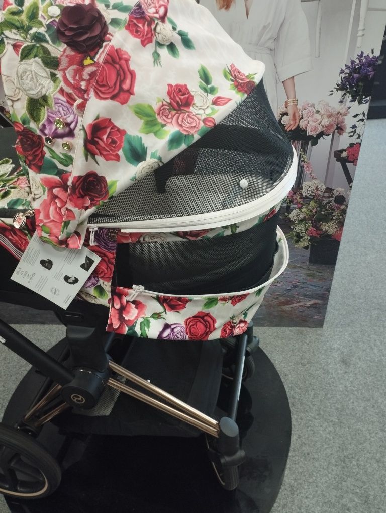 Gondola Cybex Priam 4.0 Spring Blossom Light Nowa Gwarancja