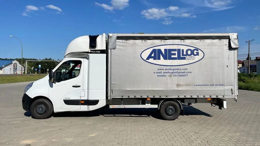Renault Master  Renault Master twinturbo 170 zabudowa twincub plandeka