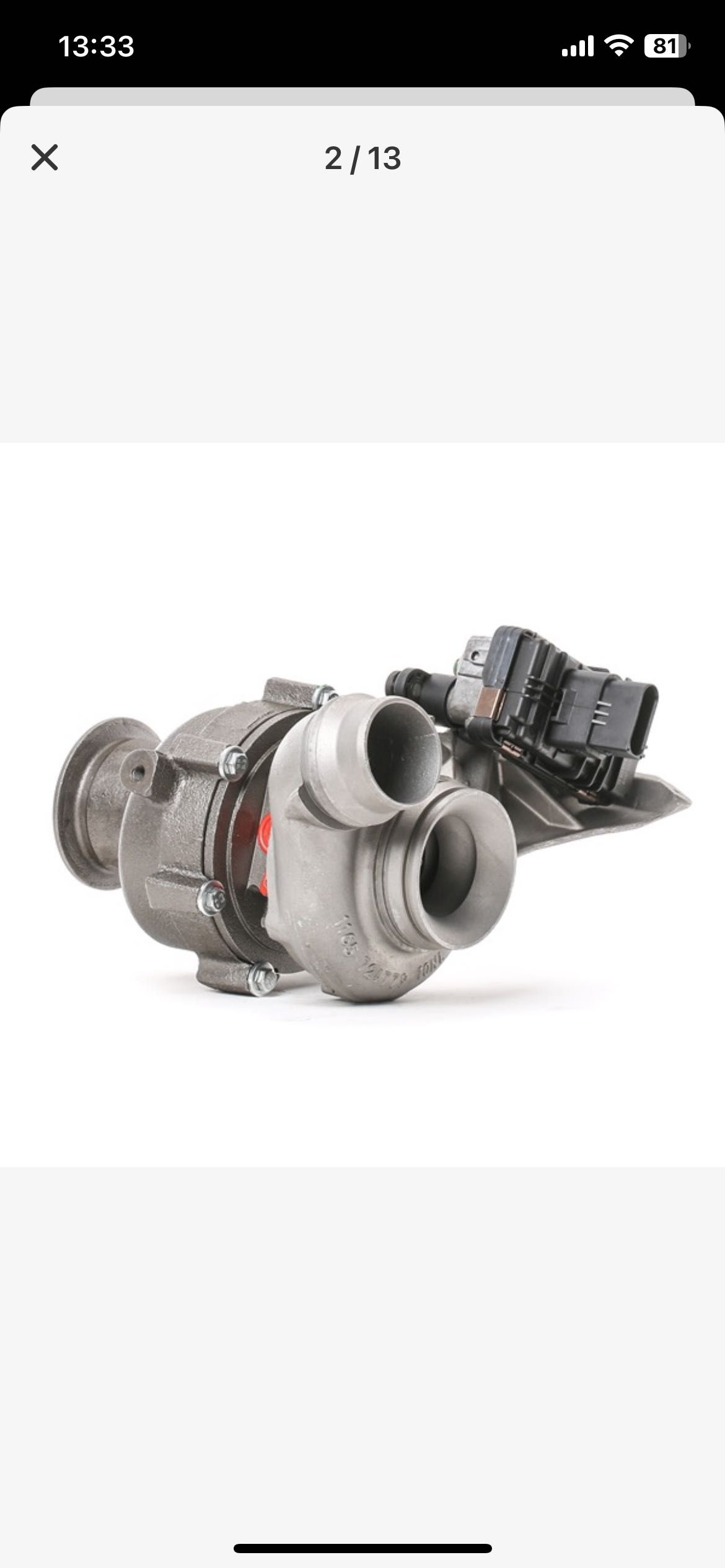 Turbo BMW série 1